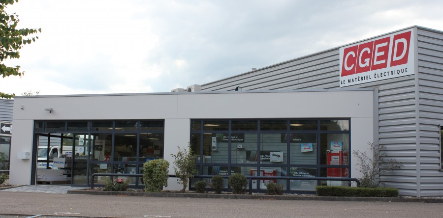Agence de vente de matériel électrique CGED/Sonepar à Ostwald